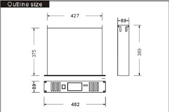 DP SERIES PROFESSIONAL POWER AMLIFIER